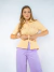 Camisa Fernanda Acinturada Amarelo Amb - comprar online