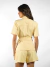 Camisa Fernanda Acinturada Amarelo Amb - Estação Store - Moda Feminina Elegante e Moderna  | Compre Agora e Arrase!