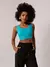 Regata Lais Azul Cropped Amb