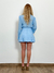 Saia Aline Balone Azul - comprar online