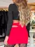 Saia Marina Vermelho - Estação Store - Moda Feminina Elegante e Moderna  | Compre Agora e Arrase!