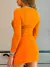 Saia Orion Laranja - Estação Store - Moda Feminina Elegante e Moderna  | Compre Agora e Arrase!