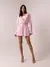 Short Saia Lia Fluido Rosa Amb
