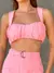 Top Linho Rosa Leticia - comprar online