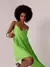 Vestido Bruna Assimetrico Verde Amb na internet