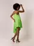Vestido Bruna Assimetrico Verde Amb - Estação Store - Moda Feminina Elegante e Moderna  | Compre Agora e Arrase!