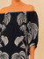 Vestido Curto Tropical Preto/Off Farm na internet