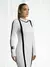 Vestido Gabi Tricot M/Longa Off/Preto na internet