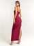 Vestido Ivete Bordo Super Midi Amb na internet