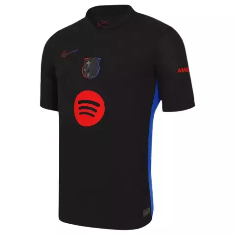 Camisa Barcelona II 24/25 - Torcedor Nike Masculina - Preta - Sem Spotify