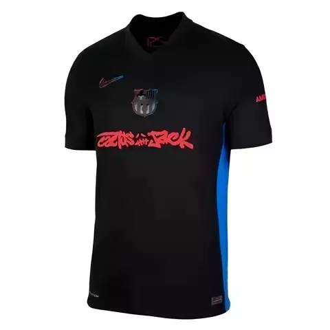 Camisa Barcelona II 24/25 - Barcelona x Travis Scott - Torcedor Nike Masculina - Preta - comprar online