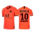 Camisa Retrô Paris Saint-Germain II 2019/20 - Masculina Jordan - Laranja com detalhes em preto - Tiger Sports Store | CAMISAS DE FUTEBOL e BASQUETE 
