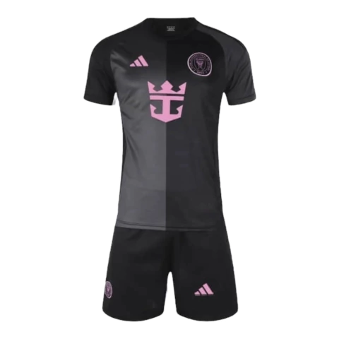 Kit Infantil Inter Miami II 25/26 - Adidas - Preto