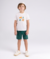 CONJUNTO CAMISETA MALHA SITIO E BERMUDA MOLETOM BUGBEE