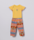 CONJUNTO BODY E CALÇA MALHA PANNA COTTA BUGBEE