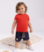 CONJUNTO CAMISETA MALHA E BERMUDA MACA BUGBEE