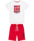 CONJUNTO CAMISETA MALHA/BERMUDA MOLETOM CHARPEY