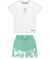 CONJUNTO CAMISETA M.MALHA+BERMUDA TECNOSPAN CHARPEY