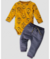 CONJUNTO BODY ML/ CALCA MOLETOM MASC ANJOS BABY