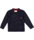 SUETER TRICOT TRANCADO MARINHO