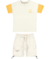 CONJUNTO CAMISETA SUEDINE/BERM.PIQUET - comprar online