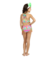 BIQUINI CROPPED KIDS LAILA APLIC TROPICOLOR SIRI KIDS - comprar online