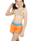 SHORT KIDS LETICIA LARANJA FLUOR SIRI KIDS - comprar online