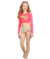 BIQUINI CONJUNTO CROPPED ML KIDS LU SILK SEREIA MELANCIA SIRI KIDS