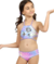 BIQUINI CROPED KIDS JULIA APLIC TECNO SEREIA SIRI KIDS - comprar online