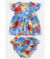 CONJUNTO BLUSA COM CALCINHA EM TECIDO DIGITAL AZUL CEU UP BABY