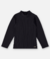 BLUSA MANGA LONGA EM RIBANA CANELADA PRETO PATI NICKI - comprar online