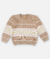 BLUSAO EM TRICOT MARROM CARTELA - comprar online