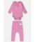 CONJUNTO BODY E CALÇA UNISSEX PARA BEBÊ (FUCSIA) UP BABY