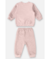 CONJUNTO BLUSAO E CALCA EM MATELASSE ROSA BEBE UP BABY - comprar online
