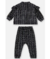 CONJUNTO JAQUETA E CALCA EM MALHA JACQUARD PRETO PATI NICKI UP BABY na internet