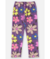 CALCA EM MALHA PELUCIADA SUBLIMATICO ROXO FLORAL UP BABY - comprar online