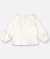 BLUSA MANGA LONGA EM TRICOLINE NATURAL UP BABY - comprar online