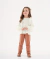 BLUSA MANGA LONGA EM TRICOLINE NATURAL UP BABY na internet