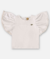CONJUNTO BLUSA MALHA E SAIA EM LAISE E SHORT MALHA NATURAL UP BABY - loja online