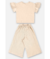 CONJUNTO BLUSA EM MALHA E CALCA EM RIBANA BEGE UP BABY na internet
