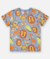 CAMISETA MANGA CURTA EM MALHA SAFARI AZUL UP BABY - comprar online