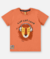 CONJUNTO CAMISETA MALHA LEAO E BERMUDA EM MOLETOM TANGERINA UP BABY -  Lelidi Baby Kids | Moda Infantil Confortável e Estilosa