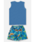 CONJUNTO REGATA MALHA E SHORT MICROFIBRA AZUL SAXONIA UP BABY na internet