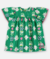 VESTIDO EM COTTON FLORAL VERDE UP BABY