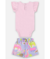 CONJUNTO BODY SUEDINE DINA E SHORT EM MALHA LILAS UP BABY - comprar online