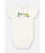 BODY MANGA CURTA EM SUEDINE DINO ATELIER UP BABY