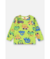 PIJAMA CAMISETA E CALCA EM SUEDINE VERDE CARROS UP BABY - loja online