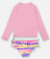 BIQUINI EM MALHA UV ARCO IRIS ROSA PRISMA UP BABY na internet