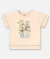 CONJUNTO BLUSA BEGE MALHA DOGS E SHORT MOLETOM VERDE UP BABY -  Lelidi Baby Kids | Moda Infantil Confortável e Estilosa