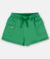 CONJUNTO BLUSA BEGE MALHA DOGS E SHORT MOLETOM VERDE UP BABY - loja online